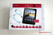 Die bayerische Firma Captiva will mit dem PAD 8 Pro punkten.