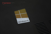 ... und läuft mit Windows 8 als Betriebssystem.