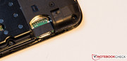 Der Micro-SD-Slot darf bei dem geringen internen