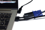 Per Micro HDMI und Mini-VGA...