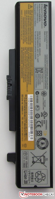 Der Akku wiegt 292 Gramm...
