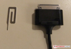 microSD-Slot-Klammer und Docking-Stecker