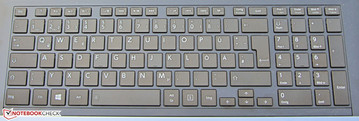 Toshiba verzichtet auf eine Tastaturbeleuchtung.