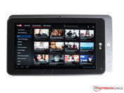Größenvergleich zum 10.1" Tablet