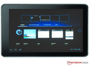 Mit Tablet mit 8,9-Zoll-Touchscreen