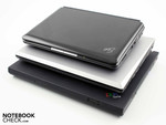 LG S210 12.1-Zoller im Vergleich mit Asus EeePC 10-Zoll und Thinkpad 14-Zoll