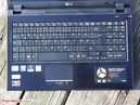 Tastatur mit undeutlichem Feedback