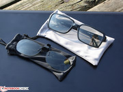 mit der einfachen Polfilter 3D-Brille,