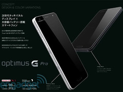 LG: Smartphone Optimus G Pro mit 5"-Full-HD-Display, stärkerem Akku und LTE LG: Smartphone Optimus G Pro mit 5"-Full-HD-Display, stärkerem Akku und LTE