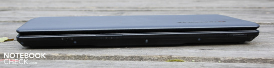 Frontseite: WLAN/Schalter, Kartenleser