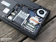 Besonders spannend ist das Innenleben des Lenovo G560 nicht.