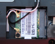 Das WLAN-Modul stammt von Atheros.