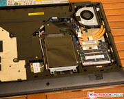 Neben dem Funk-Modul können HDD und Arbeitsspeicher getauscht werden.