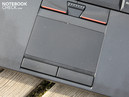 Touchpad mit griffiger Fläche
