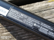 Der Akkumulator hat eine Kapazität von 63 Wh (5800 mAh).