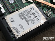 Das Kühlsystem besteht aus einer einzigen Heatpipe zur CPU.