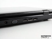 und eSATA auf der Rückseite. Die sperrigen VGA-, HDMI- und eSATA-Kabel behindern jetzt nicht mehr.