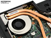 Sie führt Abwärme von CPU & GPU zum Lüfter.