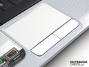 Touchpad mit lauten Tasten