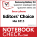 Im Test bei NBC: Best of Mai 2013 – Smartphones und Tablets Im Test bei NBC: Best of Mai 2013 – Smartphones und Tablets