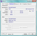 Systeminfo CPUZ Mainboard