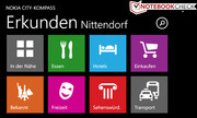 Nokia City-Kompass arbeitet mit Augmented Reality.