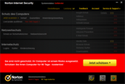 Norton Internet 90 Tage Version ist ebenfalls vorinstalliert