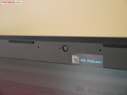 Die Webcam löst mit 1 Megapixel auf und beherrscht das kleine HD.