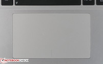 Touchpad mit integrierten Tasten