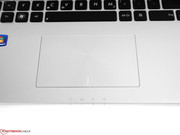 Unterdurchschnittliches Touchpad.