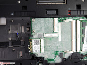 Steckplätze für RAM, UMTS-Modem und mSATA sind noch frei.
