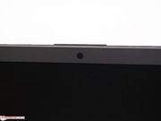 Im Displaydeckel die obligatorische Webcam.