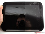 LifeTab P9516: gummierte Rückseite (griffig)