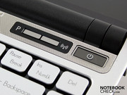 Bei den Details setzt Packard Bell auf dezente Merkmale.