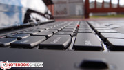 Doch die Tastatur ist ausgezeichnet.