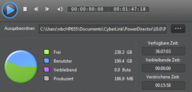 HD 6470M: 16min für MPEG4 H.264 FHD Clip