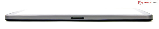 Unterseite: Docking-Connector
