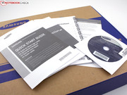 Das Zubehör enthält einen Recovery-Datenträger für das Windows Home Premium 64Bit.