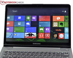 Windows 8 lässt sich gut über den Touchscreen bedienen.
