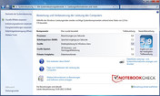 Systeminfo Windows 7 Leistungsindex