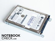 Die HDD hat eine Bruttokapazität von 320 GB (MHZ2320BH).
