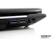 Dafür wandern zwei USB-3.0-Ports sowie ein Blu-ray Player ins Gehäuse (kein Brenner).