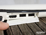 HDMI & USB unter Klappe