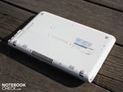 Wo ist denn eigentlich der Akku? Der 6.100mAh Akkumulator ist fest verbaut.