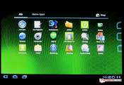 Ansammlung der Apps