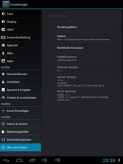 Mit Android 4.1, ...