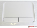 Touchpad in weiß und mit Noppen