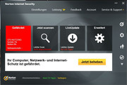 Der Rechner wird durch Norton Internet Security geschützt.