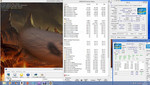 Stresstest CPU+GPU @2,4 GHz: kein Throttling, voller Multi-Core-Turbo
