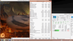 Stress Prime95 + Furmark später: Throttle auf 800 MHz